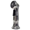 Product Image of Single-Handle Premium Pull-Out Sprayer Kitchen Faucet Side Spray w/ Guide (Chrome)