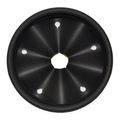 Product Image of 3-9/20" Garbage Disposal Splash Guard (Black)