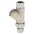 Product Image of Commercial In-line Filter with Check Valve for Electronic Faucets (Chrome), 104400