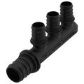 Product Image of EVERLOC+ Poly Closed-end Multi-Port Tee, 3 Outlets, 3/4" x 1/2"