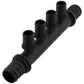 Product Image of EVERLOC+ Poly Flow-Through Multi-Port Tee, 4 Outlets, 3/4" x 1/2"