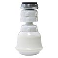 Product Image of 1.5 GPM Dual Thread Swivel Sprayrator  (White)