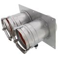 Product Image of 4" Vent/4" Combustion Air CPVC/PVC Connector with Flue Temperature Sensor and Sensor Cap, 105133-03