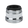 Product Image of 15/16”- 27M x 55/64”- 27F x 3/4” Male Garden Hose Adapter (Chrome)