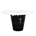 Product Image of Hair Catcher Shower Drain Cover (White)