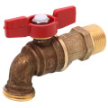 Product Image of T-537 3/4" Forged Brass Ball Valve Hose Bibb (Lead Free)