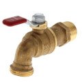 Product Image of T-540 3/4" Forged Brass Water Heater Drain Ball Valve w/ Lever Handle (Lead Free)