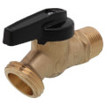 Product Image of 1/2" MNPT R671 Brass No Kink Ball Valve Hose Bibb