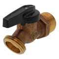Product Image of 3/4" MNPT R671 Brass No Kink Ball Valve Hose Bibb (Lead Free)