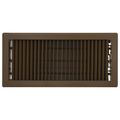 Product Image of 6" x 14" (Wall Opening Size) Golden Sand Deluxe Floor Diffuser (411 Series)