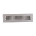 Product Image of 2" x 12" (Wall Opening Size) White Floor Diffuser (421 Series)
