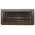 Product Image of 4" x 10" (Wall Opening Size) Golden Sand Floor Diffuser (421 Series)
