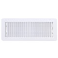 Product Image of 4" x 12" (Wall Opening Size) White Floor Diffuser (421 Series)
