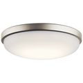 Product Image of Ceiling Space 14.5" LED Flush Mount (Brushed Nickel)