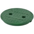 Product Image of 6" Round Overlapping Sewer Cover for 6" Valve Boxes (Green)