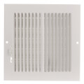 Product Image of 6" x 6" (Wall Opening Size) White Sidewall/Ceiling Register (661 Series)