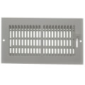 Product Image of 8" x 4" (Wall Opening Size) White Sidewall/Ceiling Register (661 Series)