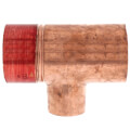 Product Image of 1-1/4" x 3/4" Copper Red Ring Monoflo Tee