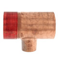 Product Image of 1-1/2" x 3/4" Copper Red Ring Monoflo Tee