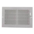 Product Image of 8" x 5" (Wall Opening Size) White Sidewall/Ceiling Register (661 Series)