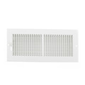 Product Image of 10" x 4" (Wall Opening Size) White Sidewall/Ceiling Register (661 Series)