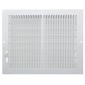 Product Image of 10" x 8" (Wall Opening Size) White Sidewall/Ceiling Register (661 Series)
