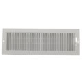 Product Image of 14" x 4" (Wall Opening Size) White Sidewall/Ceiling Register (661 Series)