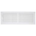 Product Image of 30" x 6" (Wall Opening Size) White Sidewall/Ceiling Register (661 Series)