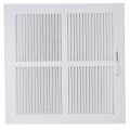 Product Image of 12" x 12" (Wall Opening Size) White Sidewall/Ceiling Register (661 Series)