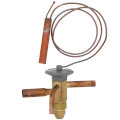 Product Image of SBFSE-AA-ZP55 3/8" x 1/2" ODF Thermal Expansion Valve w/ 30" Capillary (1/4 to 1/3 Ton)