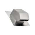 Product Image of 4" Aluminum Roof Exhaust Vent w/ Damper, 1.75" Pipe (22 Gauge)