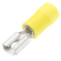 Product Image of Vinyl Insulated Female Disconnect, 12-10 AWG, Tab Size .250x.032 (Copper)