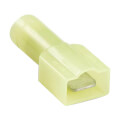 Product Image of Nylon Insulated Male Disconnect, 12-10 AWG, Tab Size .250x.032 (Copper)