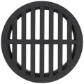 Product Image of 4" Round Grate (Black)