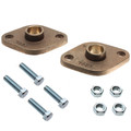 Product Image of 3/4" Taco Bronze Freedom Flange, Sweat (Pair)