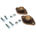 Product Image of 1-1/4" Taco Bronze Freedom Flange, Sweat, Low Lead (Pair)
