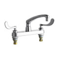 Product Image of 1.5 GPM 8" Deck-Mounted Manual Faucet w/ L-Type Swing Spout