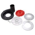 Product Image of Blower Inlet Shroud Assembly, Red Swirl Plate for Alp 105-150, 110102-01