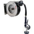 Product Image of Hose Reel, Open, Stainless Steel, 3/8" x 12 Ft, Eb-0107 Spray Valve, B-7102-01
