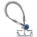 Product Image of Easyinstall Pre-rinse Unit 8" Wall Mount, 32" Flex Hose & Swivel B-0108, B-0133-CR-B8SWX