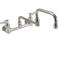 Product Image of Double Pantry Faucet, 8" Wall Mount, 15" Double Joint Swing Nozzle, B-0266