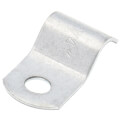 Product Image of 1/4" Mini One Hole BX Strap, Box of 100 (Zinc Plated)