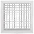 Product Image of 12" x 12" 92VHO Steel Double Deflection Register, No Damper