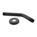 Product Image of 8" Shower Arm w/ Flange ( Matte Black)