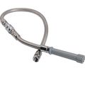 Product Image of Hose, 44" Flexible Stainless Steel, Backflow Preventer For Continuous Pressure Application, B-0044-V9
