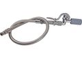 Product Image of Spray Valve w/ Low Flow Head (b-0107-c) And 44" Flexible Stainless Steel Hose (b-0044-h), B-0100-C
