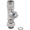 Product Image of Easyinstall Tee Assembly, Chrome Plated, B-TEE-EZK