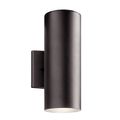 Product Image of Cylinder 3000K LED 12" Wall Light Textured (Architectural Bronze)