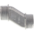 1" Zinc Rigid Offset Nipple