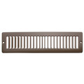 Product Image of 12" x 2" (Wall Opening Size) Golden Sand Toe-Space Grille (420 Series)